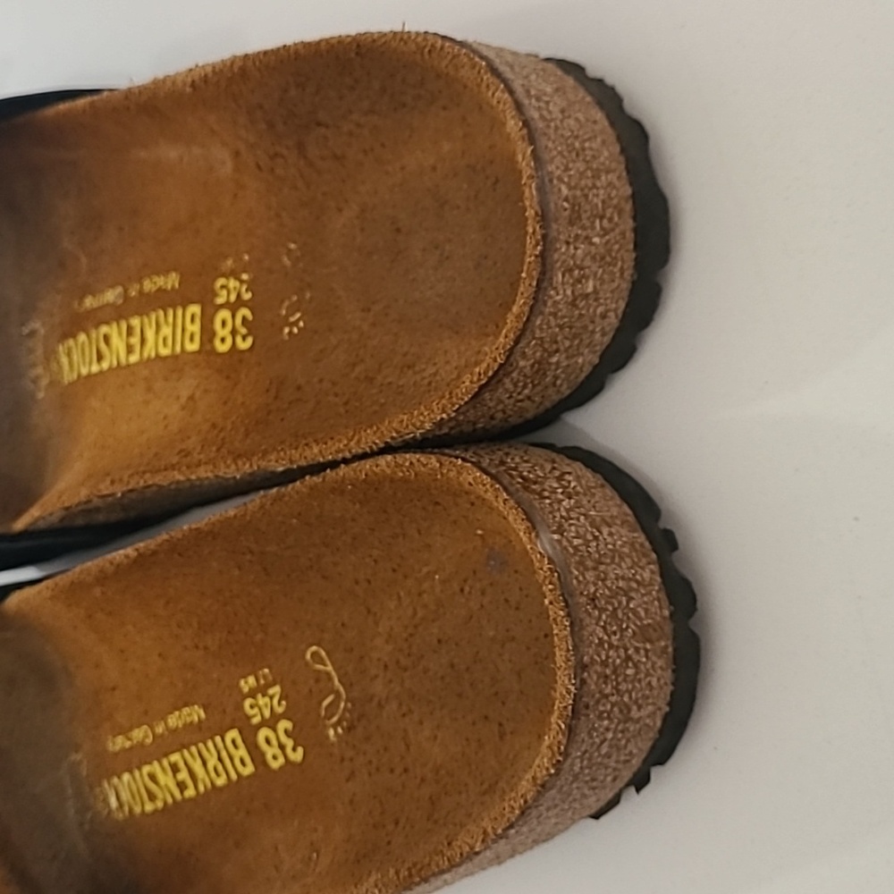 Flipflop Birkinstocks Black Leather - Picture 5 of 6
